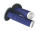 SCOTT SX II + DONUT GRIP -weiß/blau-