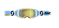 SCOTT PROSPECT 6 DAYS 2023 ARGENTINIEN BRILLE white/blue / yellow chrome verspiegelt