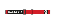 SCOTT PROSPECT BRILLE red/black / silver chrome verspiegelt