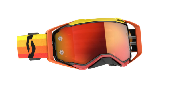 SCOTT PROSPECT BRILLE orange/yellow / orange chrome verspiegelt