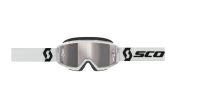 SCOTT PRIMAL BRILLE white / silver chrome works verspiegelt