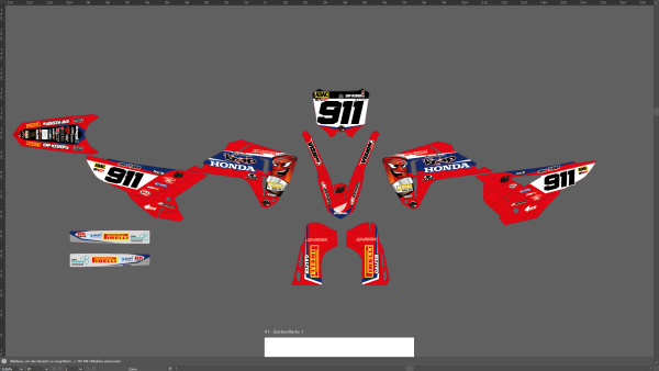 KMP-Honda Racing Design by DVAG CRF 450