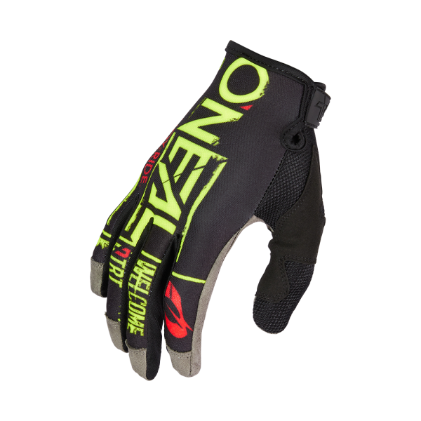 ONEAL MAYHEM GLOVE ATTACK BLACK/NEON YELLOW