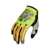 ONEAL MAYHEM GLOVE PISTON NEON YELLOW/BLACK/RED