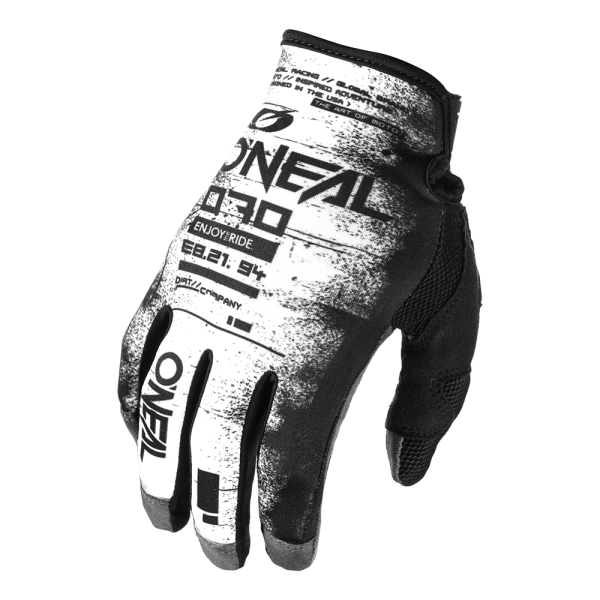 ONEAL MAYHEM GLOVE SCARZ BLACK/WHITE