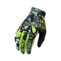 ONEAL MATRIX GLOVE ATTACK BLACK/NEON YELLOW