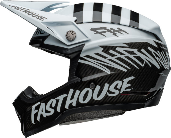 BELL Moto-10 Spherical Helm - Fasthouse Mod Squad Gloss White/Black