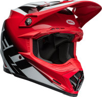 BELL Moto-9S Flex Helm - Rail Gloss Red/White