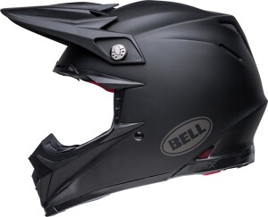 BELL Moto-9s Flex Solid Helm - Mattschwarz
