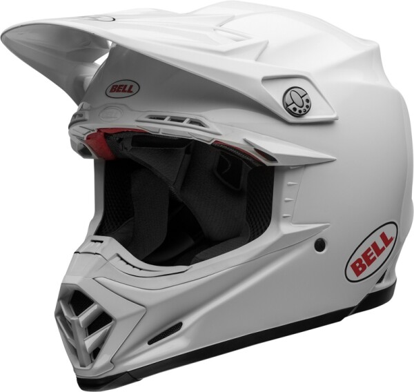 BELL Moto-9s Flex Solid Helm - Weiß