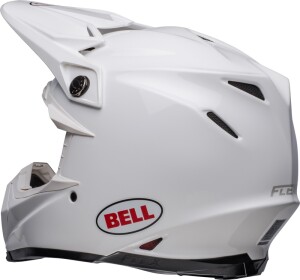 BELL Moto-9s Flex Solid Helm - Weiß