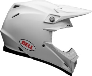 BELL Moto-9s Flex Solid Helm - Weiß