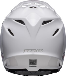 BELL Moto-9s Flex Solid Helm - Weiß
