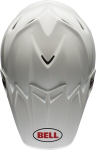 BELL Moto-9s Flex Solid Helm - Weiß
