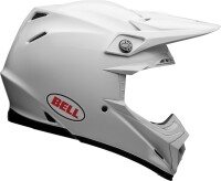 BELL Moto-9s Flex Solid Helm - Weiß