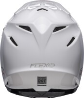 BELL Moto-9s Flex Solid Helm - Weiß