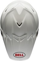 BELL Moto-9s Flex Solid Helm - Weiß