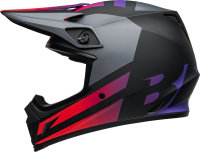 BELL MX-9 Mips Helm - Alter Ego Gloss Matte Black/Red