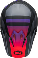 BELL MX-9 Mips Helm - Alter Ego Gloss Matte Black/Red