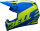 BELL MX-9 Mips Helm - Disrupt Matte Classic Blue/Hi-Viz Yellow L