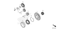 E-9 Anlasserkupplung CRF 450 BJ 2023