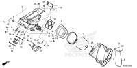 F-25 Luftfilter CRF 250 Bj 2023