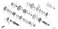 E-17 Getriebe CRF 450 Bj 2023