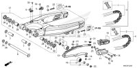 F-32 Schwinge CRF 450 Bj 2023