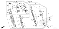 F-33 Kissen, hinten CRF 450 Bj 2023