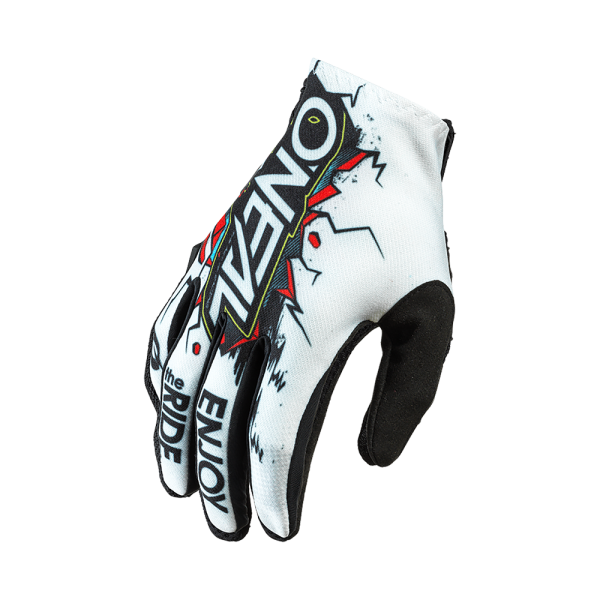 ONEAL MATRIX YOUTH GLOVE VILLAIN WHITE