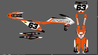 KMP Dekor KTM SXF 450