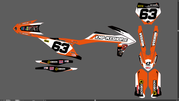 KMP Dekor KTM SX 65