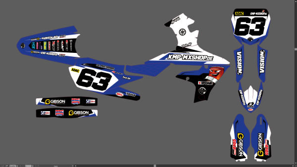 KMP Dekor Yamaha YZF 450
