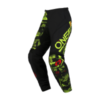 ONEAL ELEMENT PANTS ATTACK BLACK/NEON YELLOW
