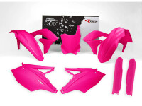 Plastikkit Kawasaki KXF 450 16-18 Neon Pink 6 tlg.