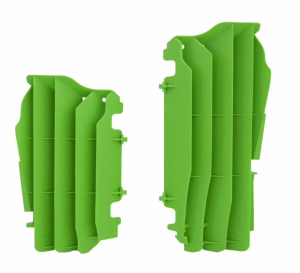 Rtech Oversize Kühlerschutzlamellen Kawasaki KX 450 16- Grün