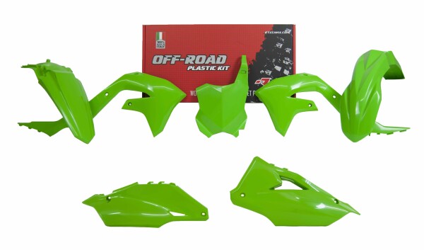Plastikkit Kawasaki KX 450 2019- / KXF 250 21- Grün 5 tlg.
