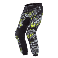 ONEAL ELEMENT YOUTH PANTS ATTACK BLACK/NEON YELLOW
