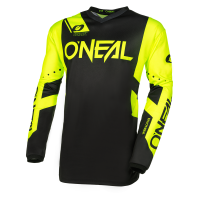 ONEAL ELEMENT JERSEY RACEWEAR BLACK/NEON YELLOW