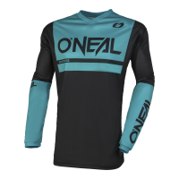 ONEAL ELEMENT JERSEY THREAT AIR BLACK/TEAL