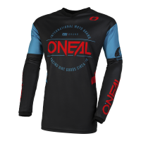 ONEAL ELEMENT JERSEY BRAND BLACK/BLUE