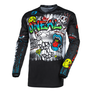 ONEAL ELEMENT JERSEY RANCID BLACK/WHITE S