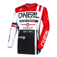 ONEAL ELEMENT JERSEY WARHAWK BLACK/WHITE/RED