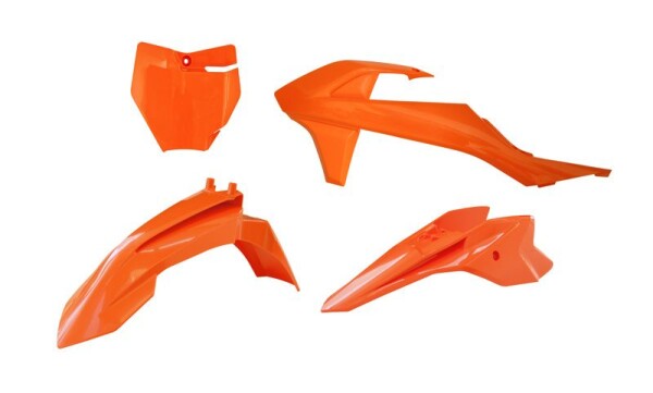 Rtech Plastikkit für KTM SX 50, SX-E3/5 16- Orange 4 tlg.