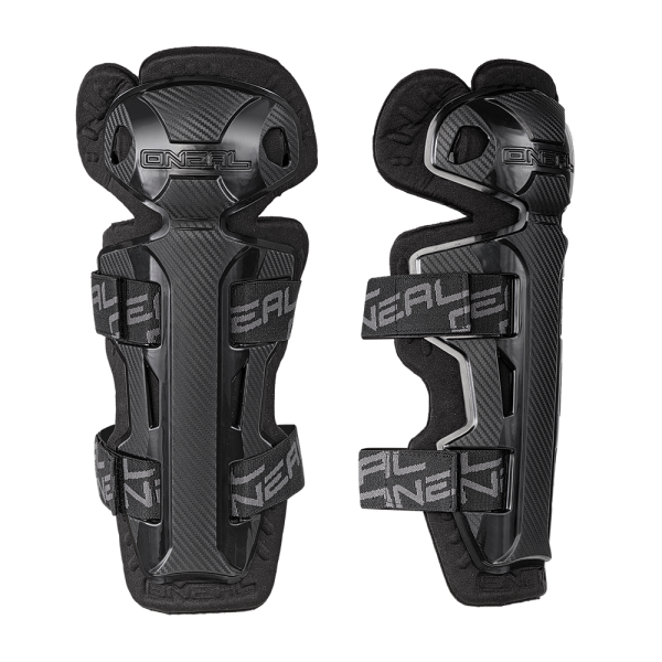 ONEAL PRO II RL CARBON LOOK KNEE CUPS BLACK
