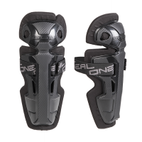 ONEAL PRO II RL CARBON LOOK KNEE CUPS YOUTH BLACK
