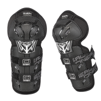 ONEAL PRO III CARBON LOOK YOUTH KNEE GUARD BLACK