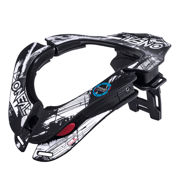 ONEAL TRON NECKBRACE SHOCKER BLACK/WHIT