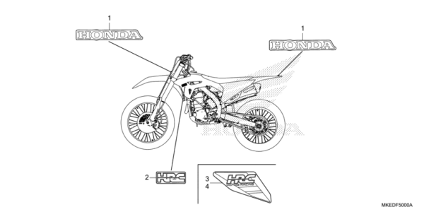 F-50 Marke CRF 450 Bj 2022