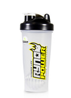 Ryno Power Shaker Bottle Clear 28oz